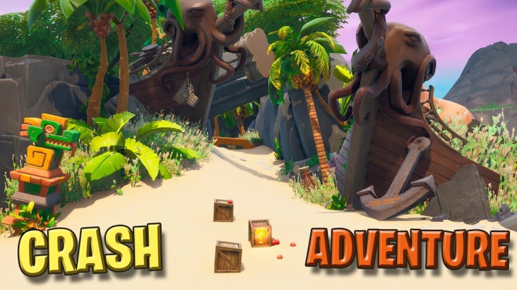 CRASH ADVENTURE [ tinch0n ] – Fortnite Creative Map Code