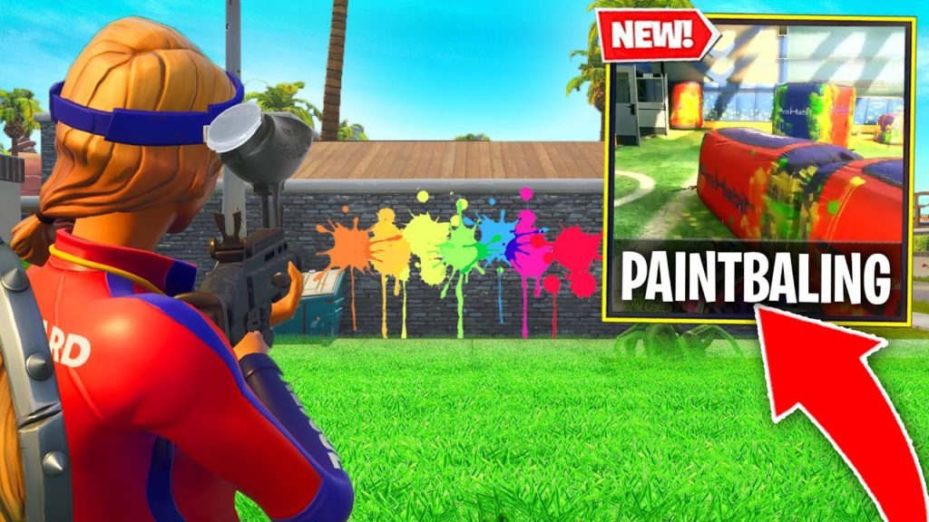 PaintBall Wars [ ytuberyzxyt ] Fortnite Creative Map Code
