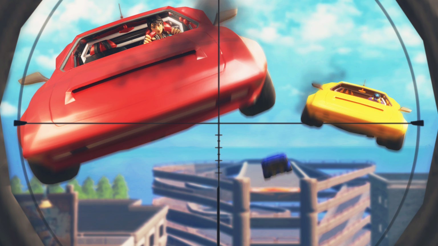 Snipers vs Cars [ ] Fortnite Creative Map Code