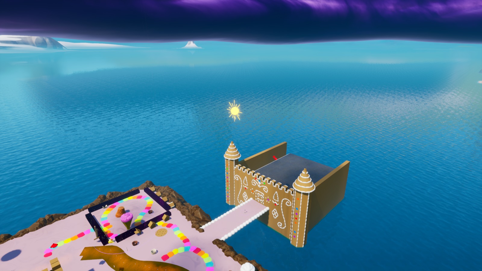 Losh's Candyland Zone Wars [ Losh ] Fortnite Creative Map Code