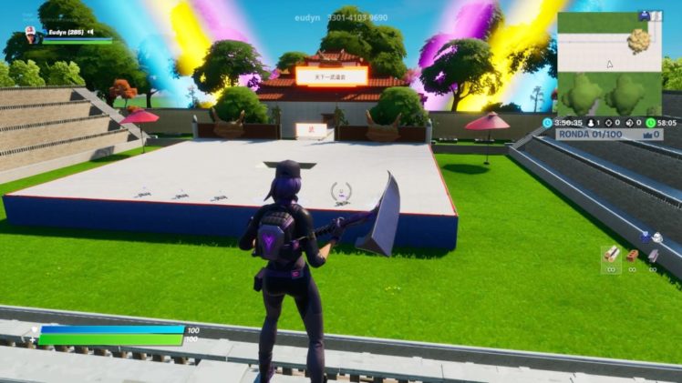 Martial Arts 1vs1 Dragon Ball Eudyn Fortnite Creative Map Code