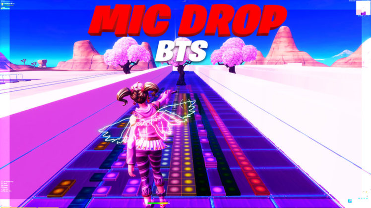 MIC DROP - BTS in Fortnite Music Block [ BlackThornie ] – Fortnite ...