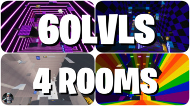 60LVLS IN 4 ROOMS EASY/MEDIUM DEATHRUN