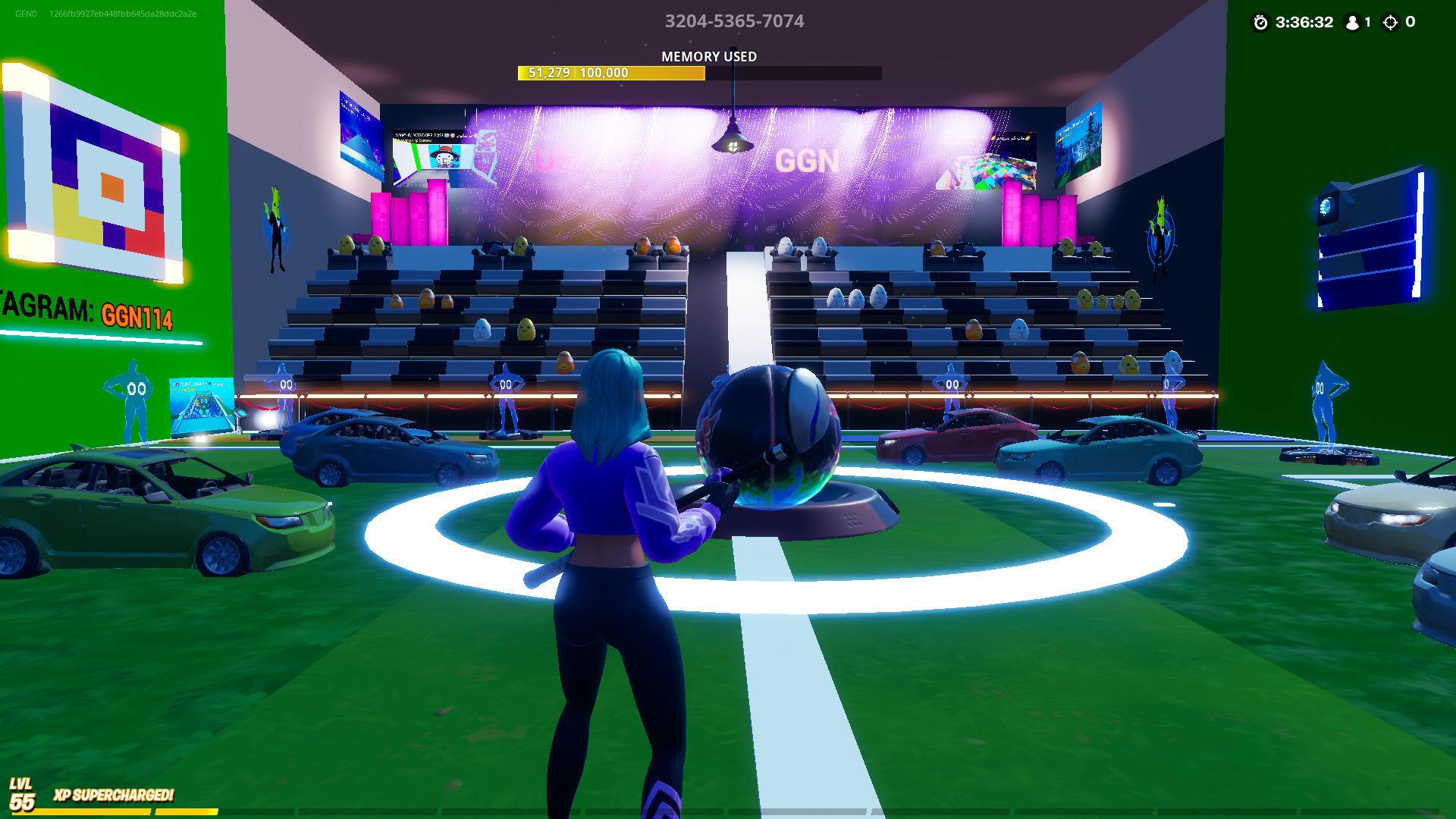 🚀🥅 ROCKET LEAGUE IN FORTNITE (New Cars) روكيت ليق في