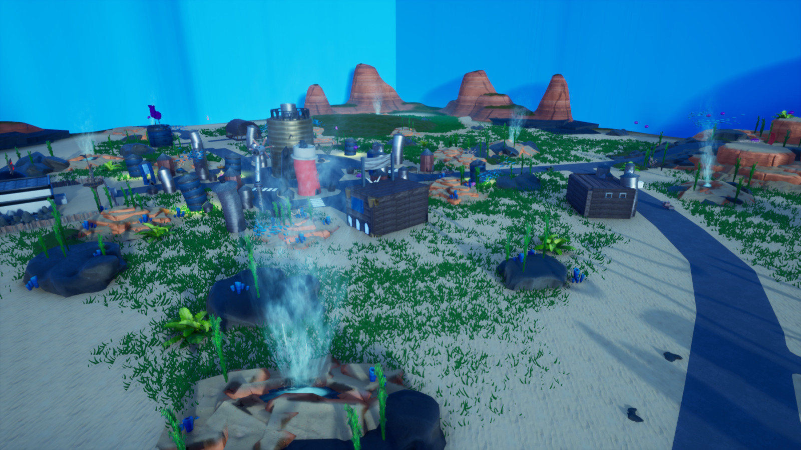 Bikini Bottom Gungame [dummblond] Fortnite Creative Map Code