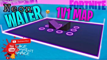 1V1 Neon Map