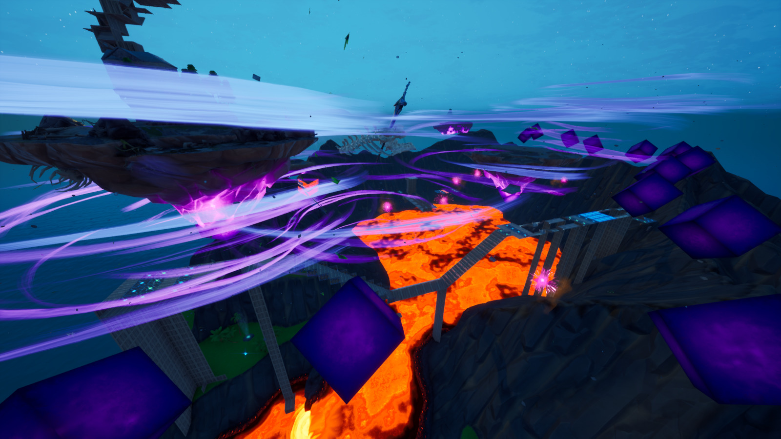 Skate race map lava [ mmabbasi ] Fortnite Creative Map Code