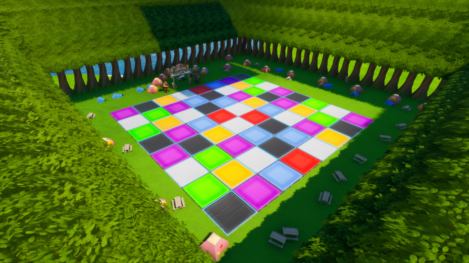 Color Switch Forest [ kakkuh ] Fortnite Creative Map Code