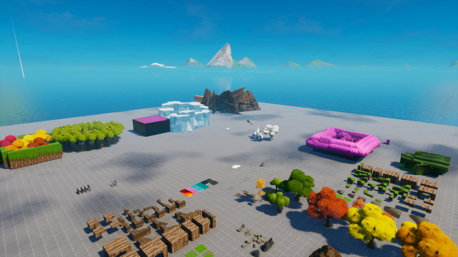 Find the button 10 Level [ 0wenaa ] Fortnite Creative Map Code