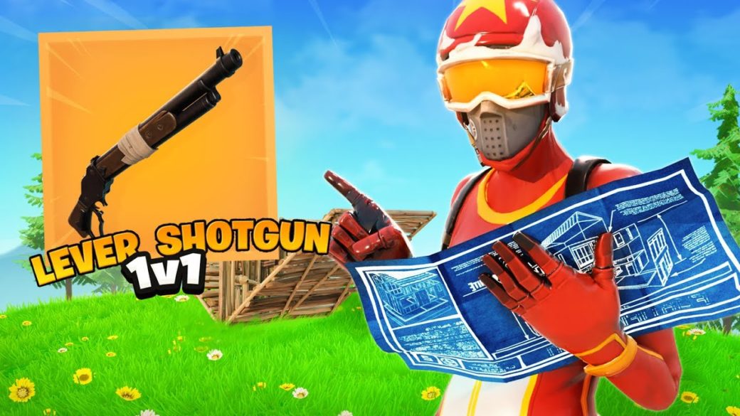 Lever Shotgun 1v1 Map No Lag Judi Fortnite Creative Map Code