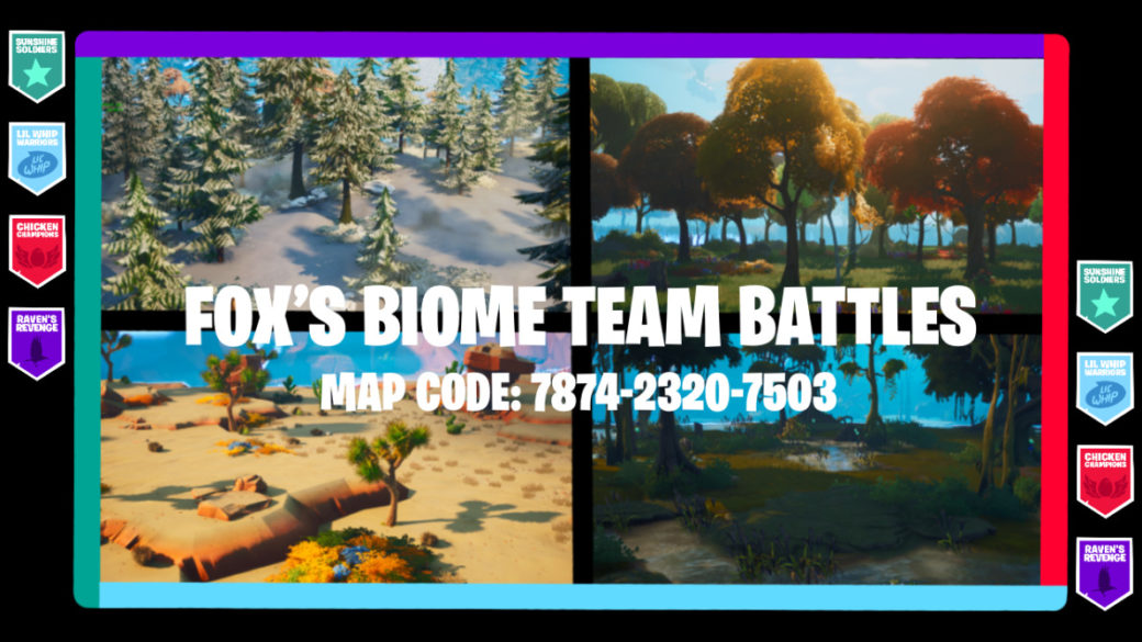 DownHill Jungle Zone Wars [ fufoxman ] Fortnite Creative Map Code