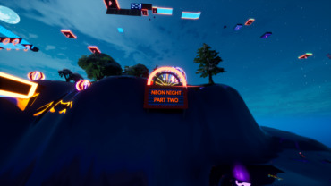 Neon night Part 2 - 100 level funrun