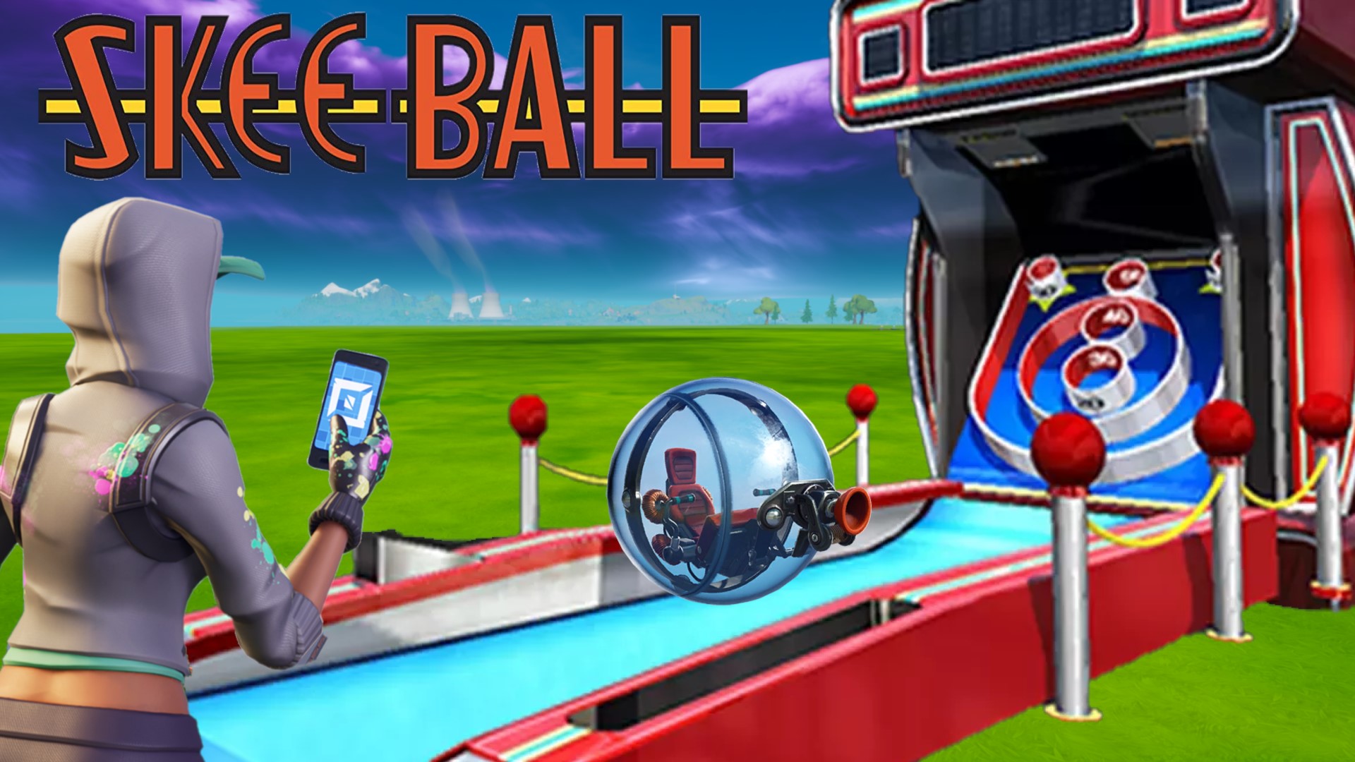 Skee Ball Arcade! [ YerkYt ] Fortnite Creative Map Code