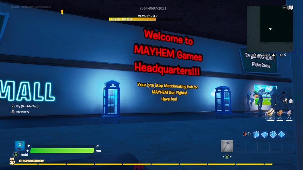 Mayhem Games Headquarters Ihumble63 Fortnite Creative Map Code