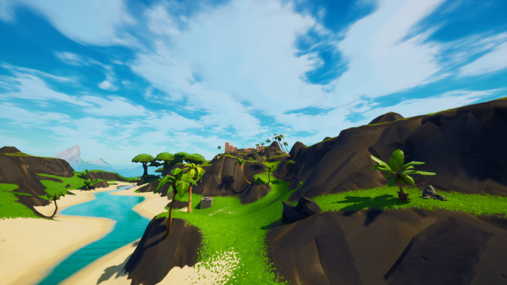 DownHill Jungle Zone Wars [ fufoxman ] Fortnite Creative Map Code