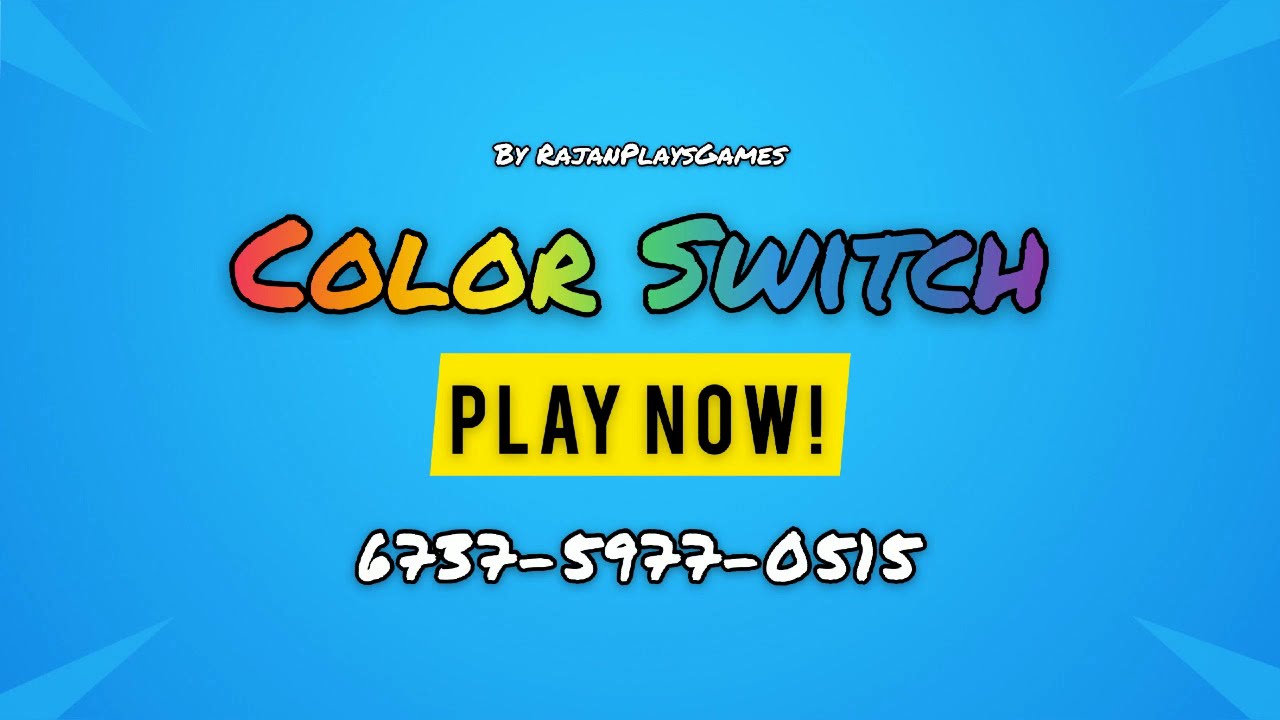 Ruined Tilted Towers Color Switch [ rajan ] Fortnite Creative Map Code