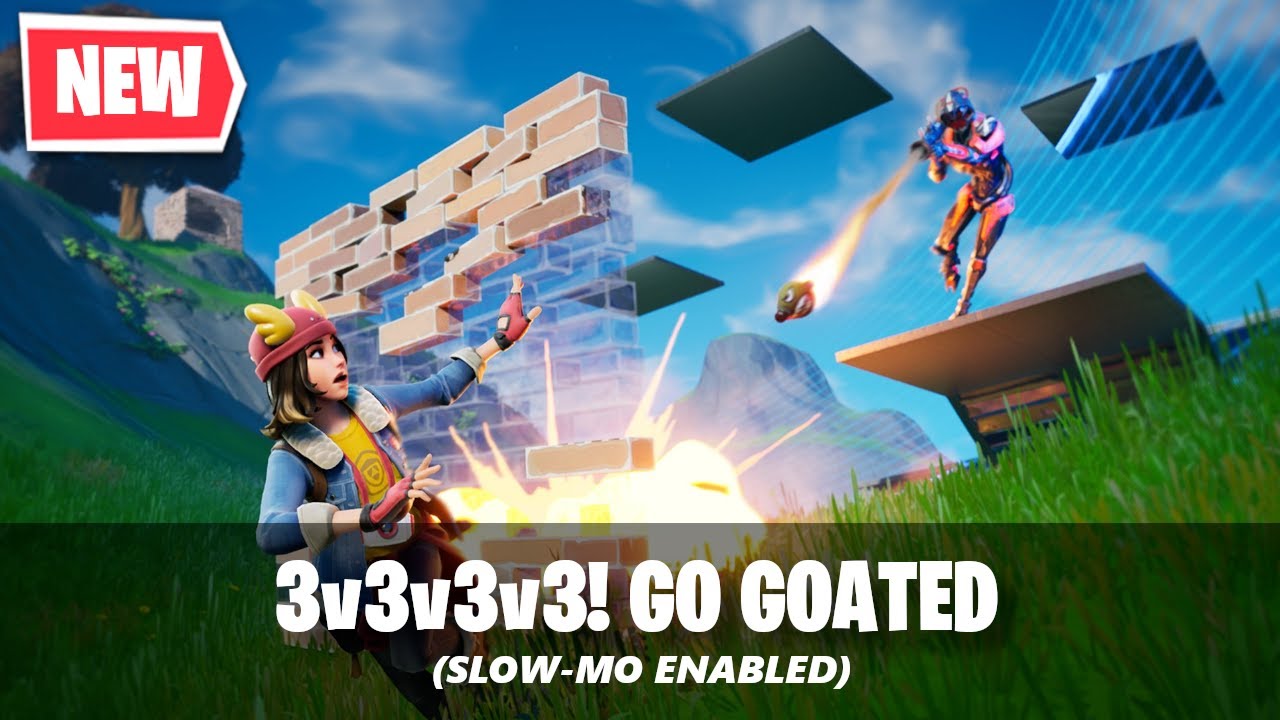 3v3v3v3 CRACKED No Slomo Fg nuheo Fortnite Creative Map Code