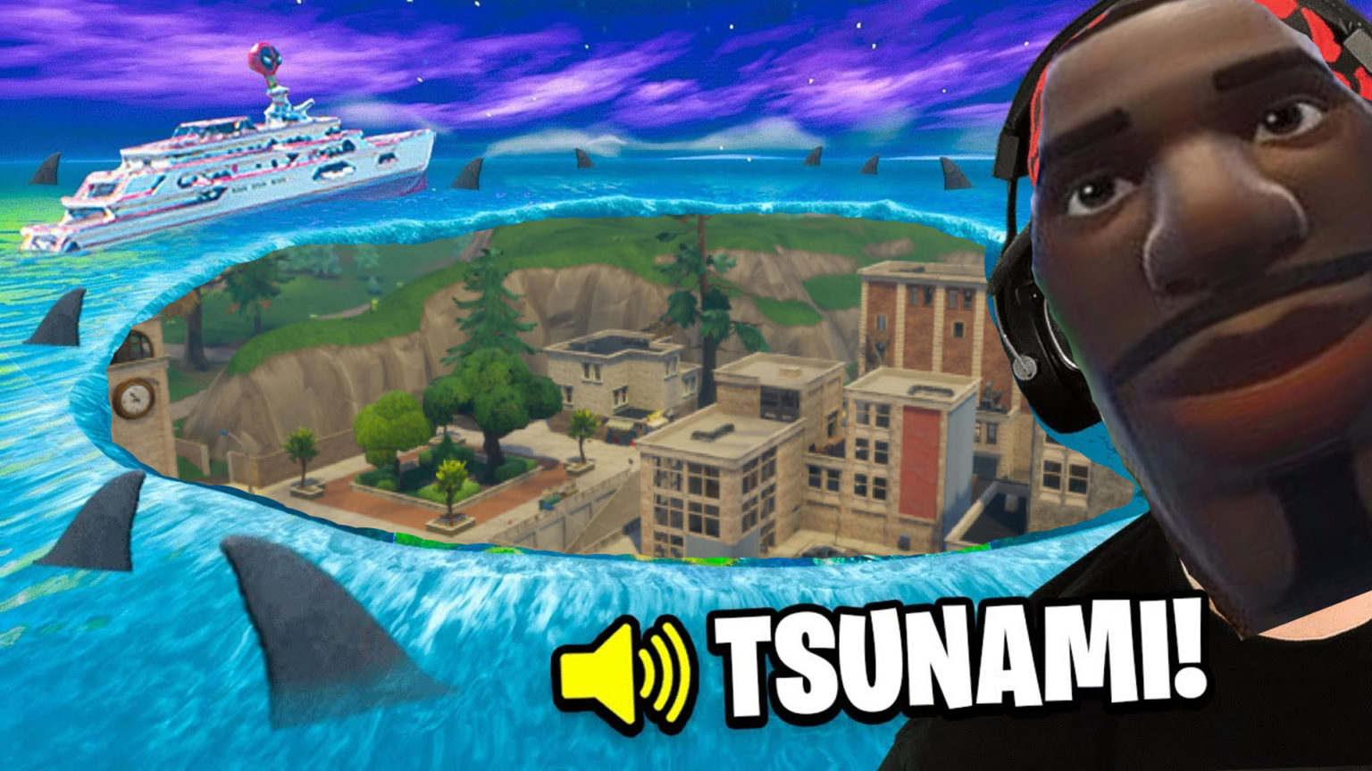 🌊 TILTED ZONE WARS (FLOOR IS WATER) 🌊 [ rajan ] Fortnite Creative Map