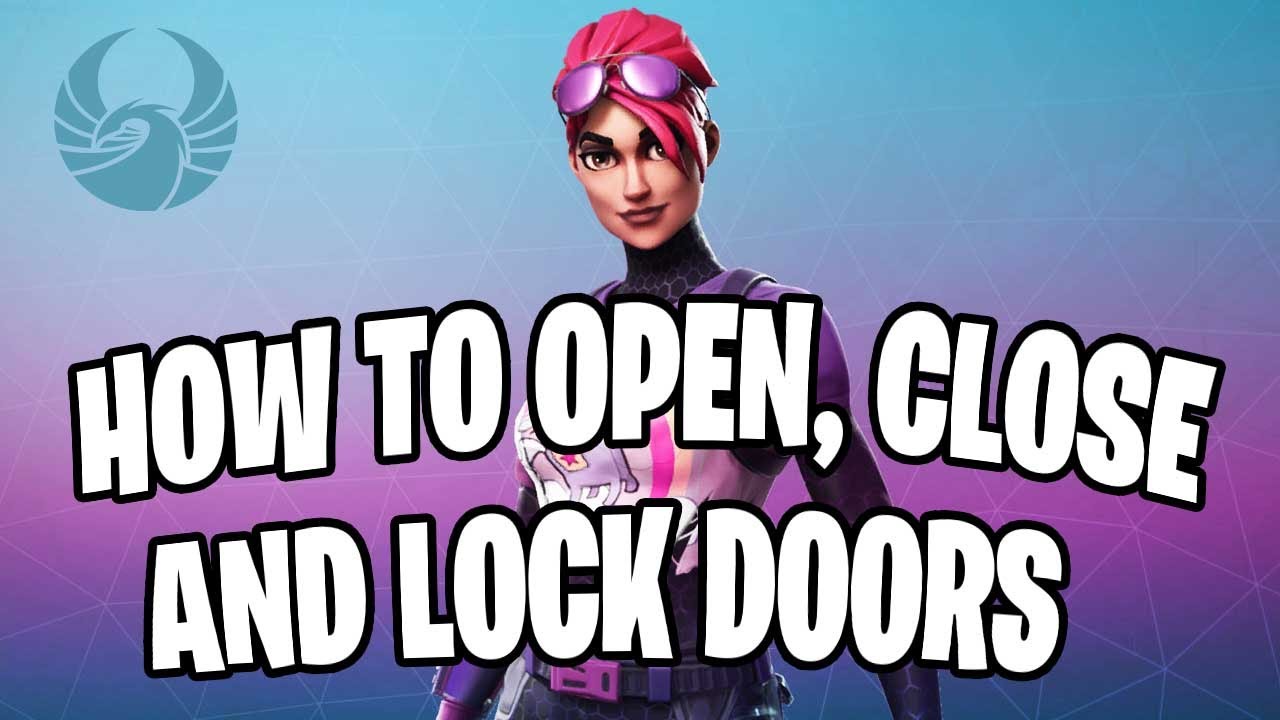 HOW TO OPEN, CLOSE, AND LOCK DOORS [ BLZE.DRAGON ] Fortnite Creative