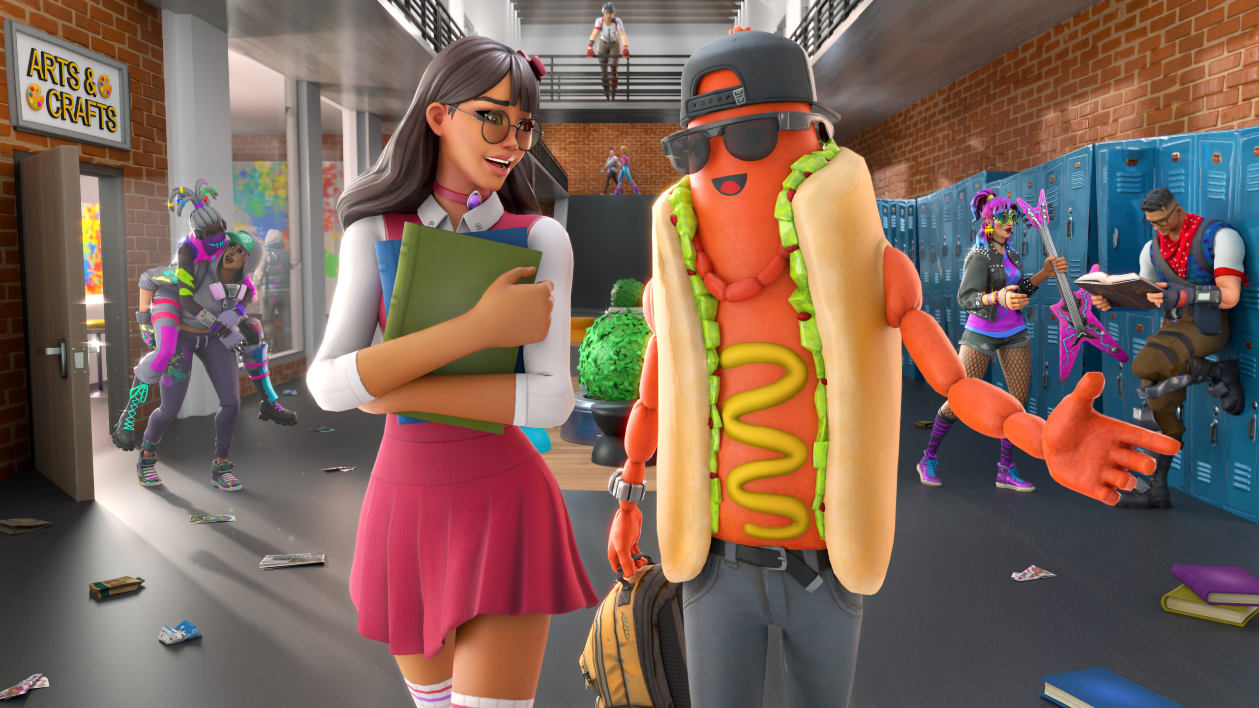 📚High School Roleplay📚 [ tiny ] – Fortnite Creative Map Code