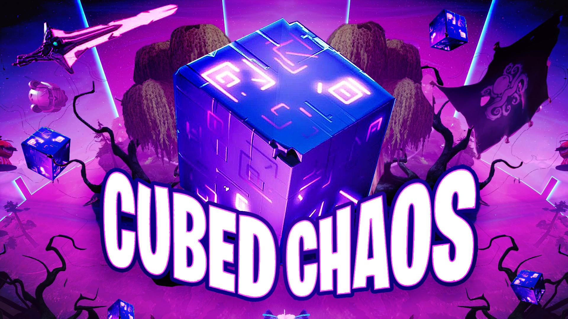👾Cubed Chaos|FFA👾 [ bylet ] – Fortnite Creative Map Code