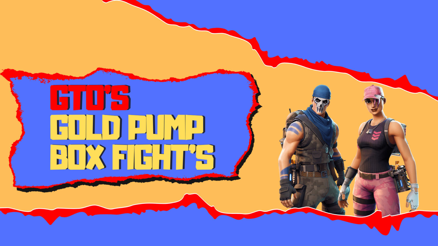 GTO'S GOLD PUMP BOX FIGHT'S [ givethemone ] Fortnite Creative Map Code