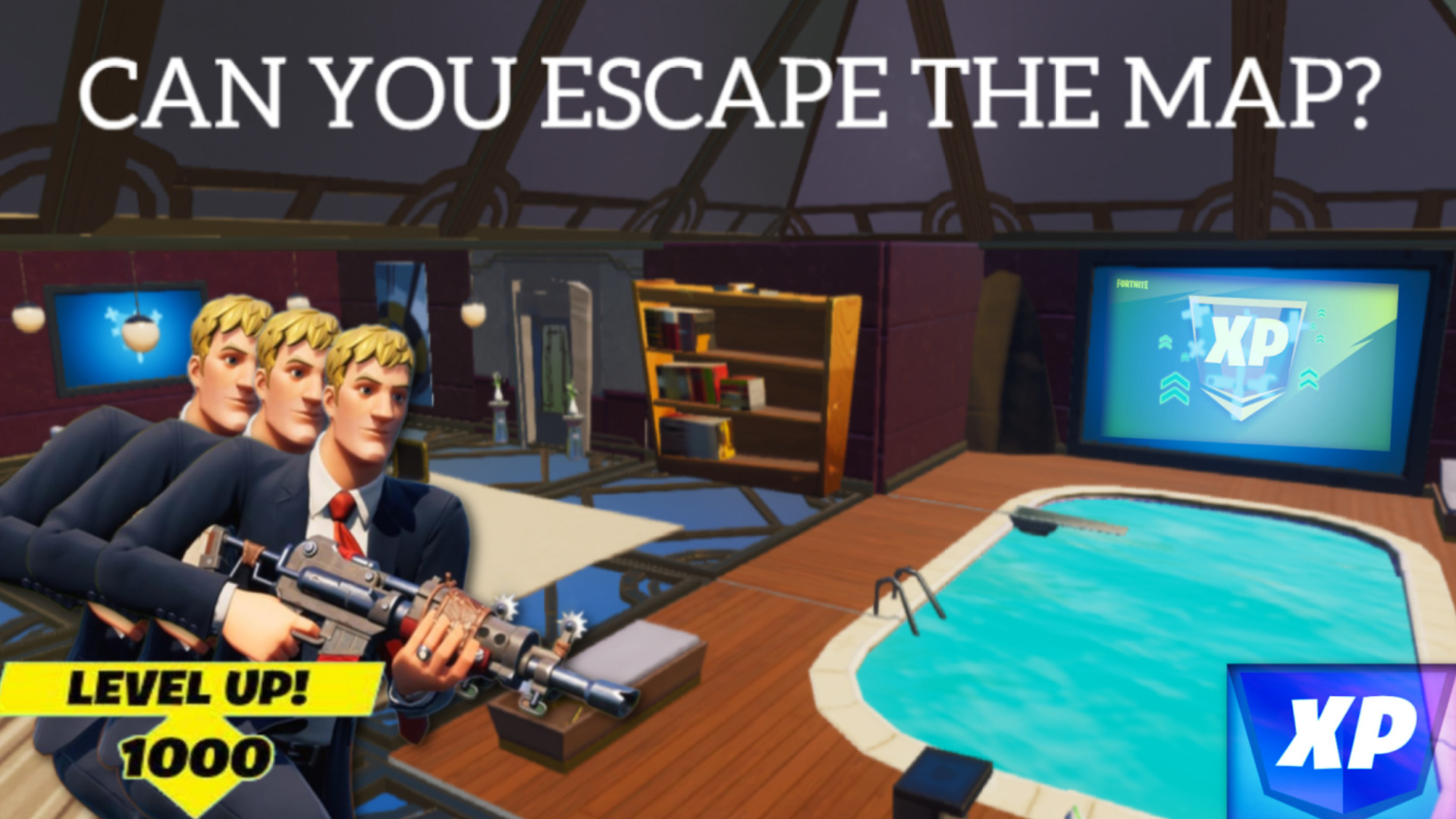 Can You Escape The Map Youngcoblex Fortnite Creative Map Code