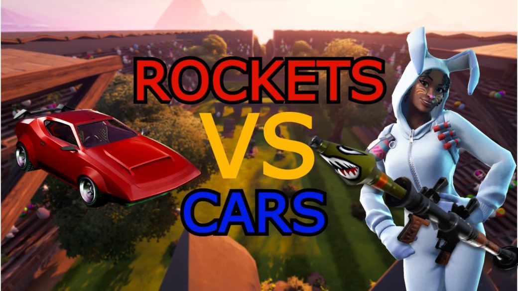 🐰Rocket vs Cars Bunny Stadium🐰 [ beteam ] Fortnite Creative Map Code