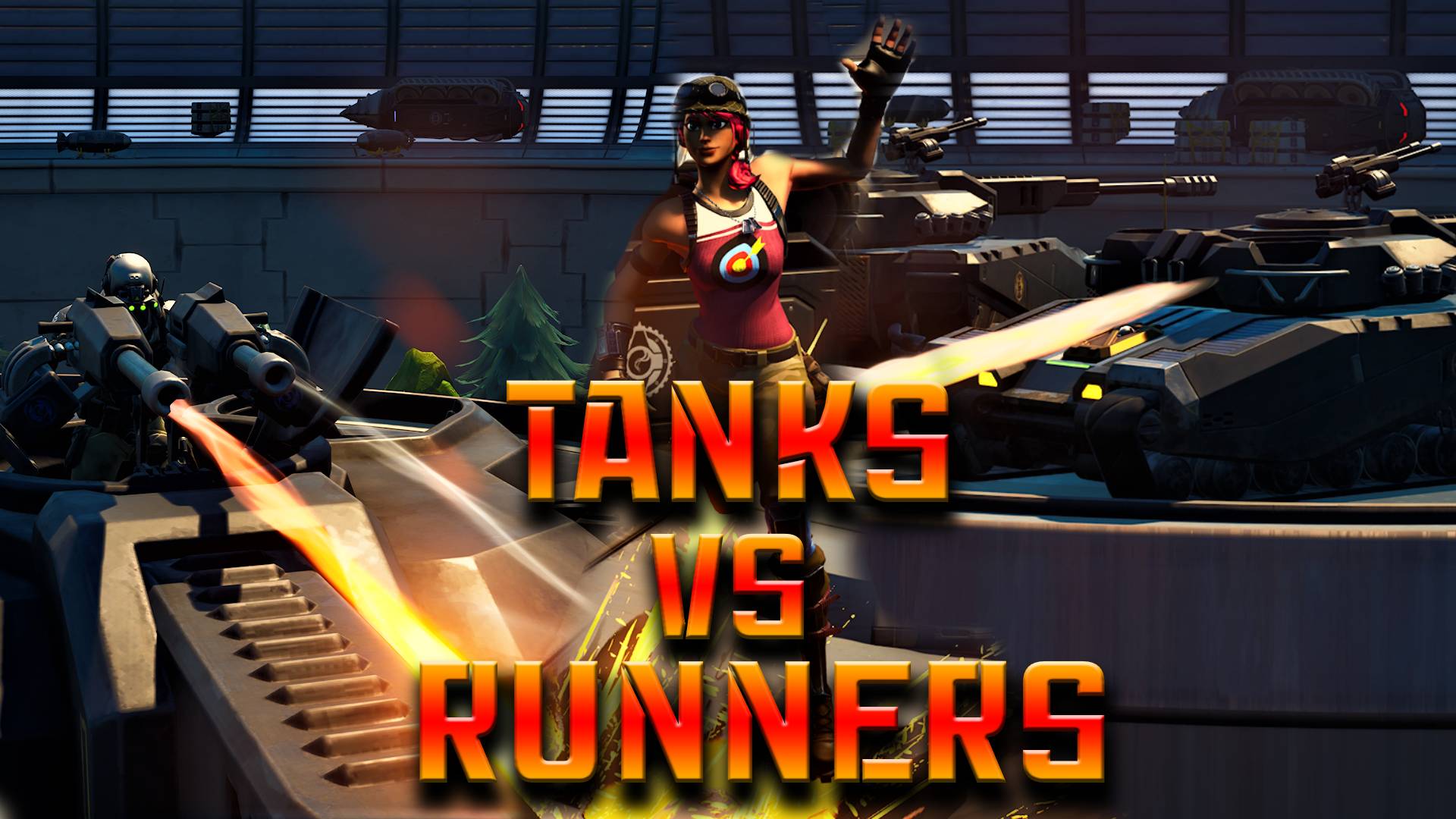 Tank vs Runner [ darktrouble ] – Fortnite Creative Map Code