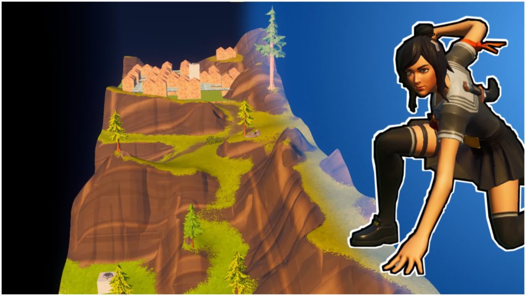 Spring's Downhill Zone Wars [ springo ] Fortnite Creative Map Code