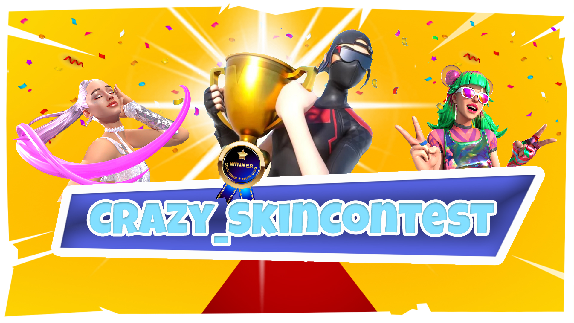 Crazy_SkinContest [ mattesvelo ] – Fortnite Creative Map Code