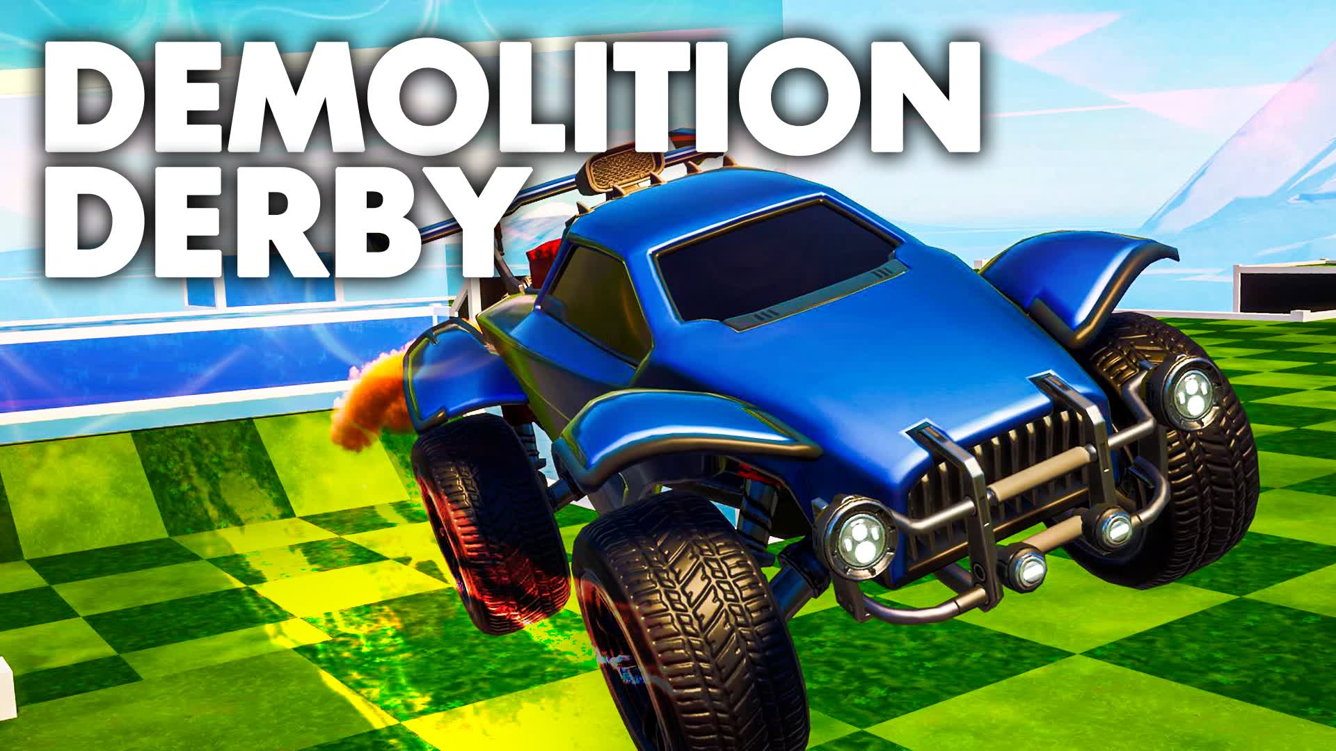 🚗💥DEMOLITION DERBY💥🚗 [ iic ] Fortnite Creative Map Code
