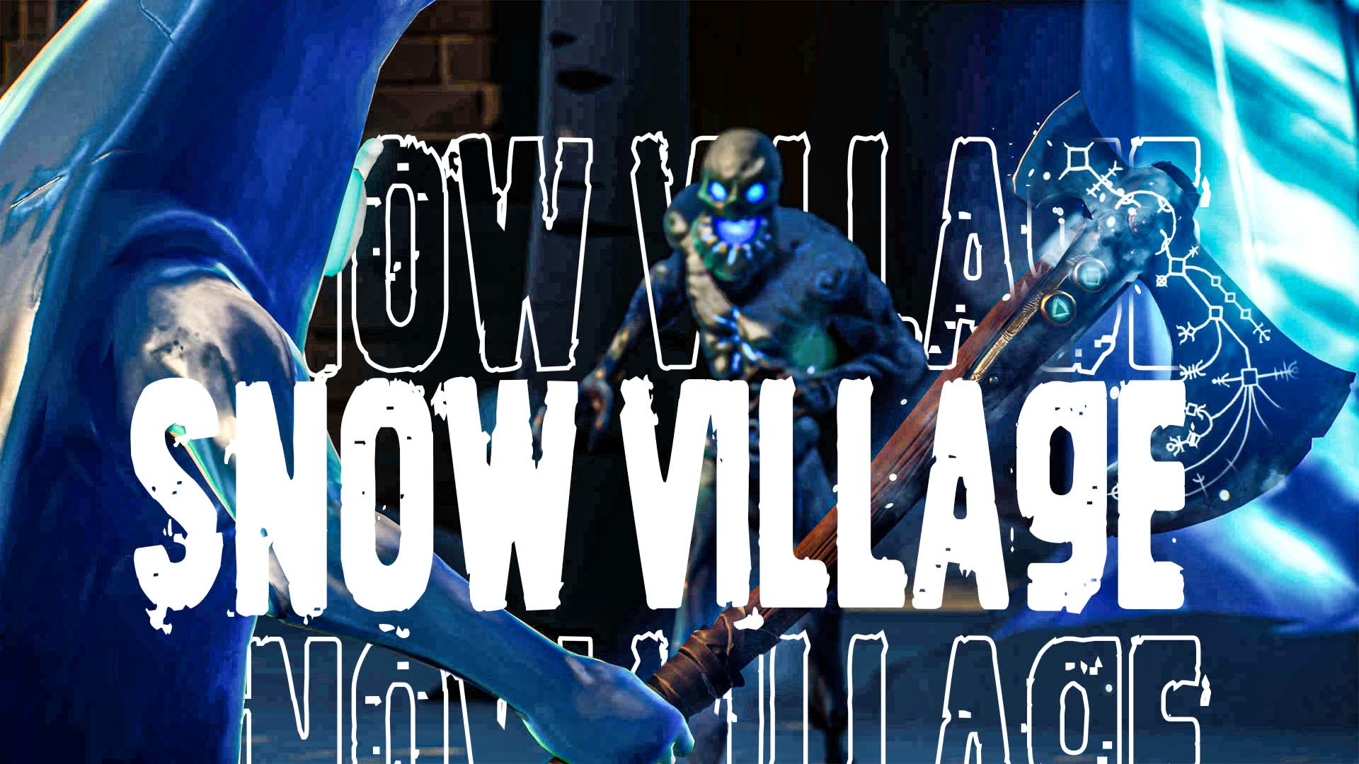 SWORDS VS HAMMERS [SNOW VILLAGE] [ oharize ] Fortnite Creative Map Code