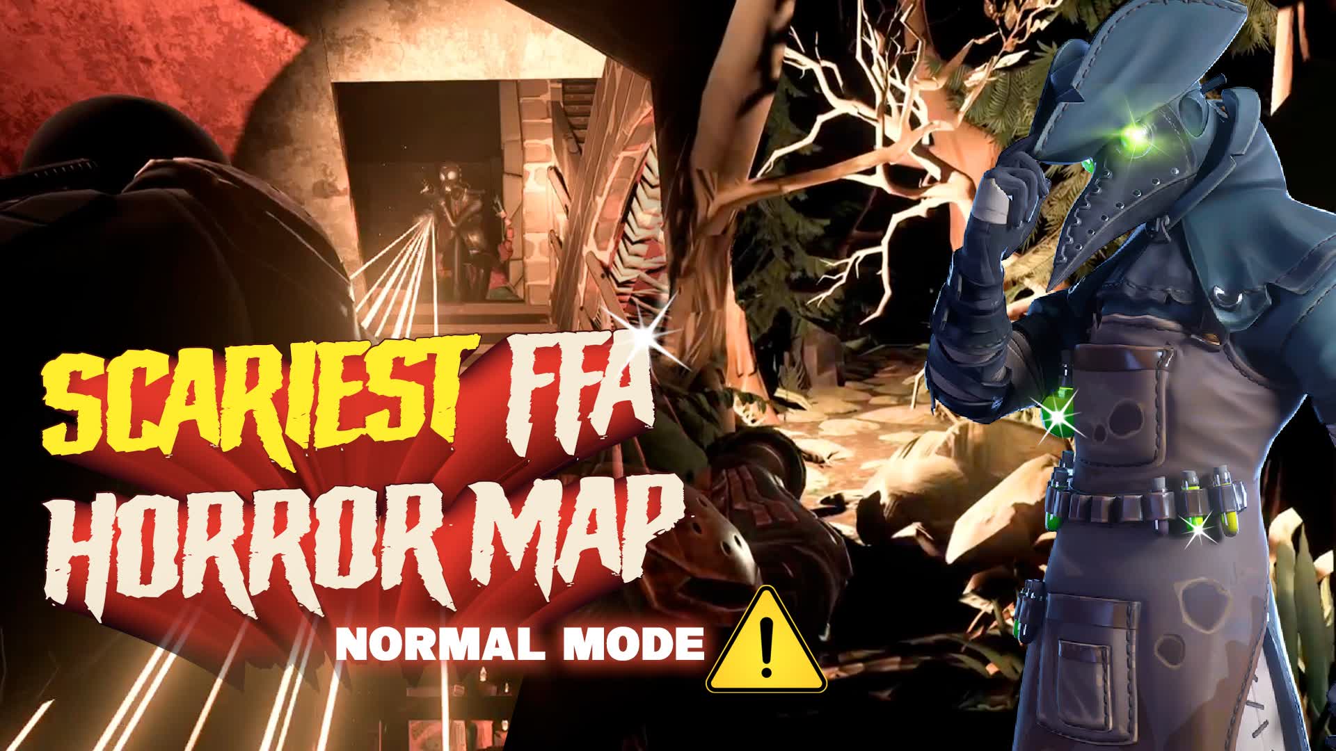 Scariest PvP FFA Map NORMAL MODE [ prudiz ] Fortnite Creative Map Code