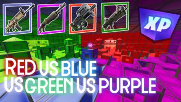 Red vs Blue vs Green vs Purple