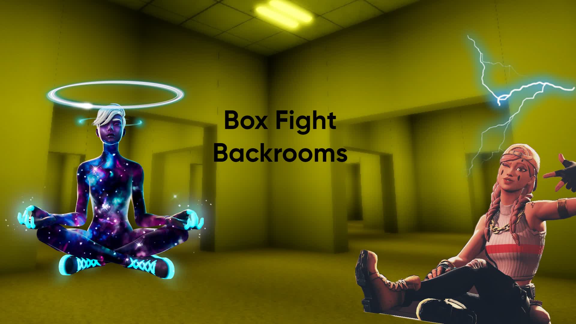 "The Backrooms" Box FIght🏚 [ gammy13 ] Fortnite Creative Map Code