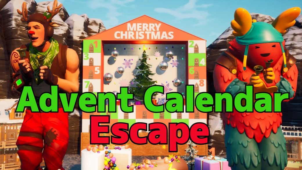 Advent Calendar ESCAPE Eritacos Fortnite Creative Map Code