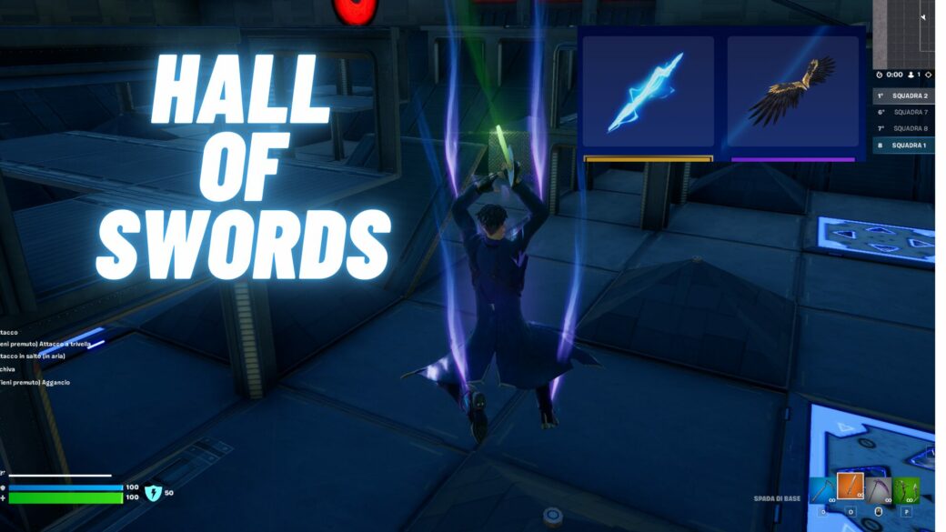 Hall of Swords ( C5S3 ) [ auron79 ] Fortnite Creative Map Code