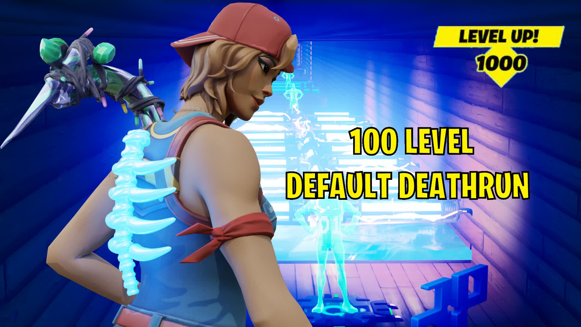 100 LEVEL DEFAULT DEATHRUN [ av3 ] – Fortnite Creative Map Code