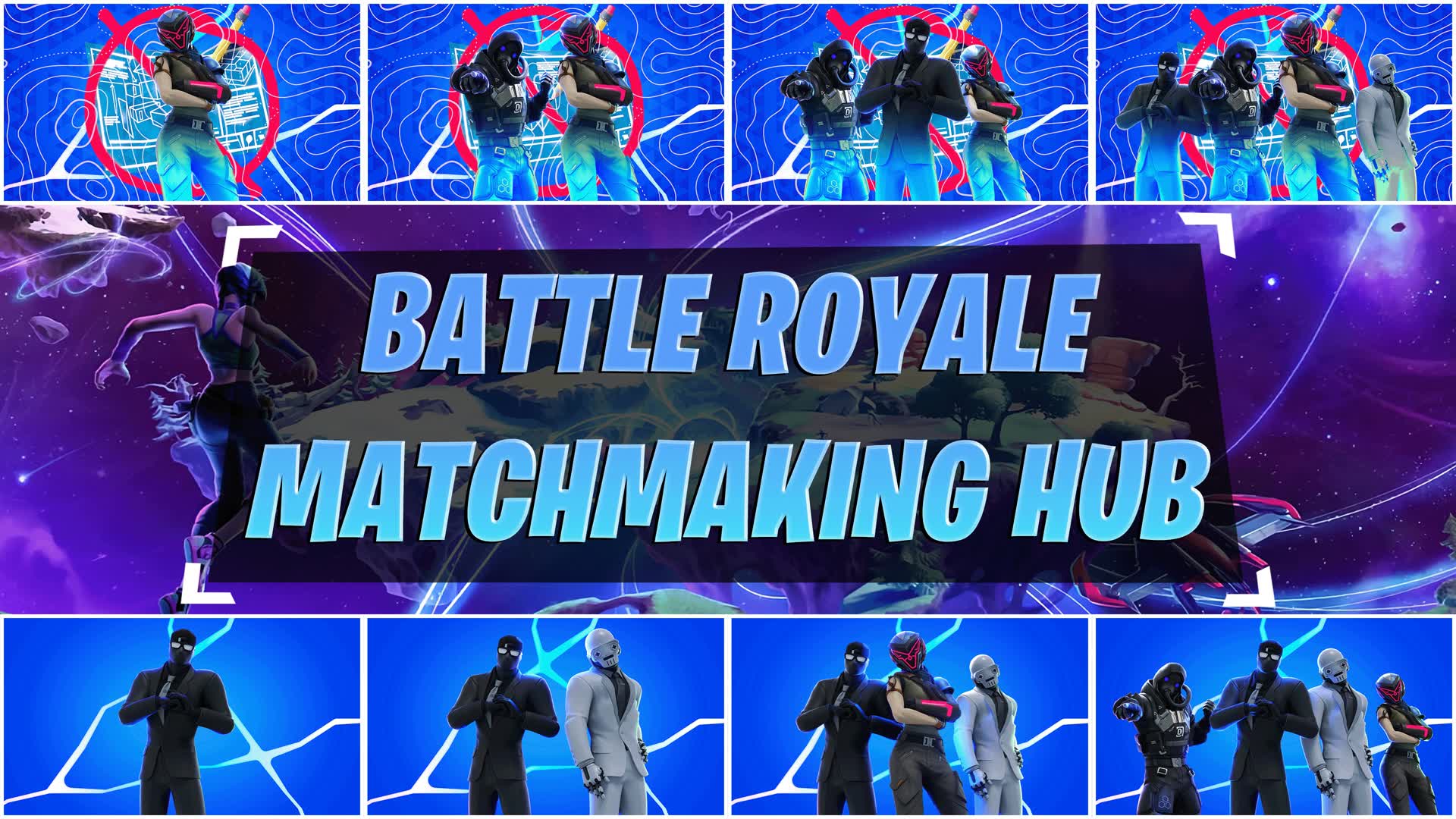 Battle Royale Matchmaking Hub [ punti_ ] – Fortnite Creative Map Code