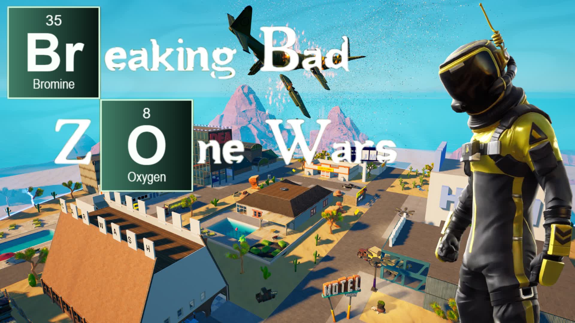 Breaking Bad Zone Wars [ spooce ] – Fortnite Creative Map Code