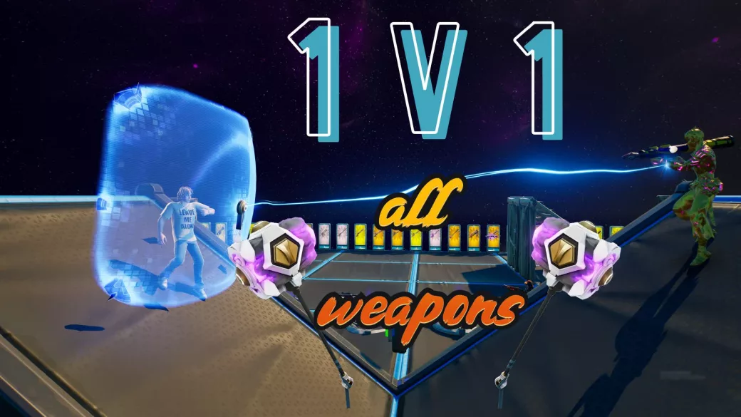 1 vs 1 with all weapons [ raz ] – Fortnite Creative Map Code