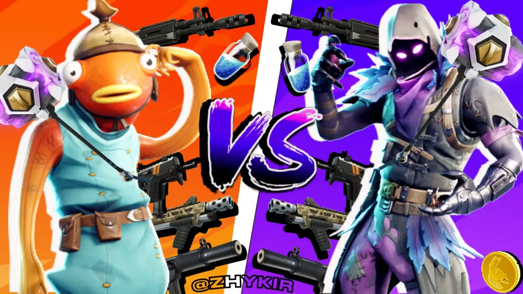 Orange VS Purple Hammer Smash Arena [ zhykir ] Fortnite Creative Map Code