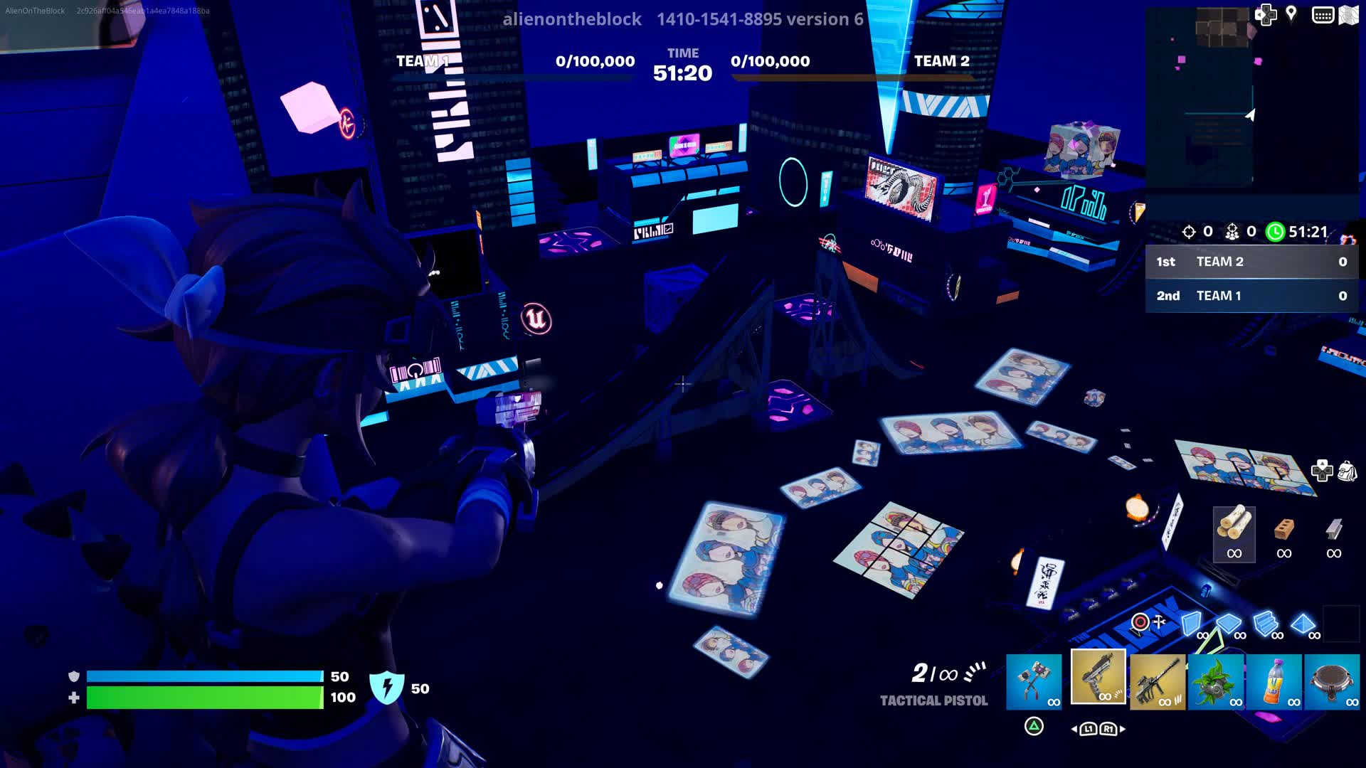 CyberCity/ToyBox [ alienontheblock ] Fortnite Creative Map Code