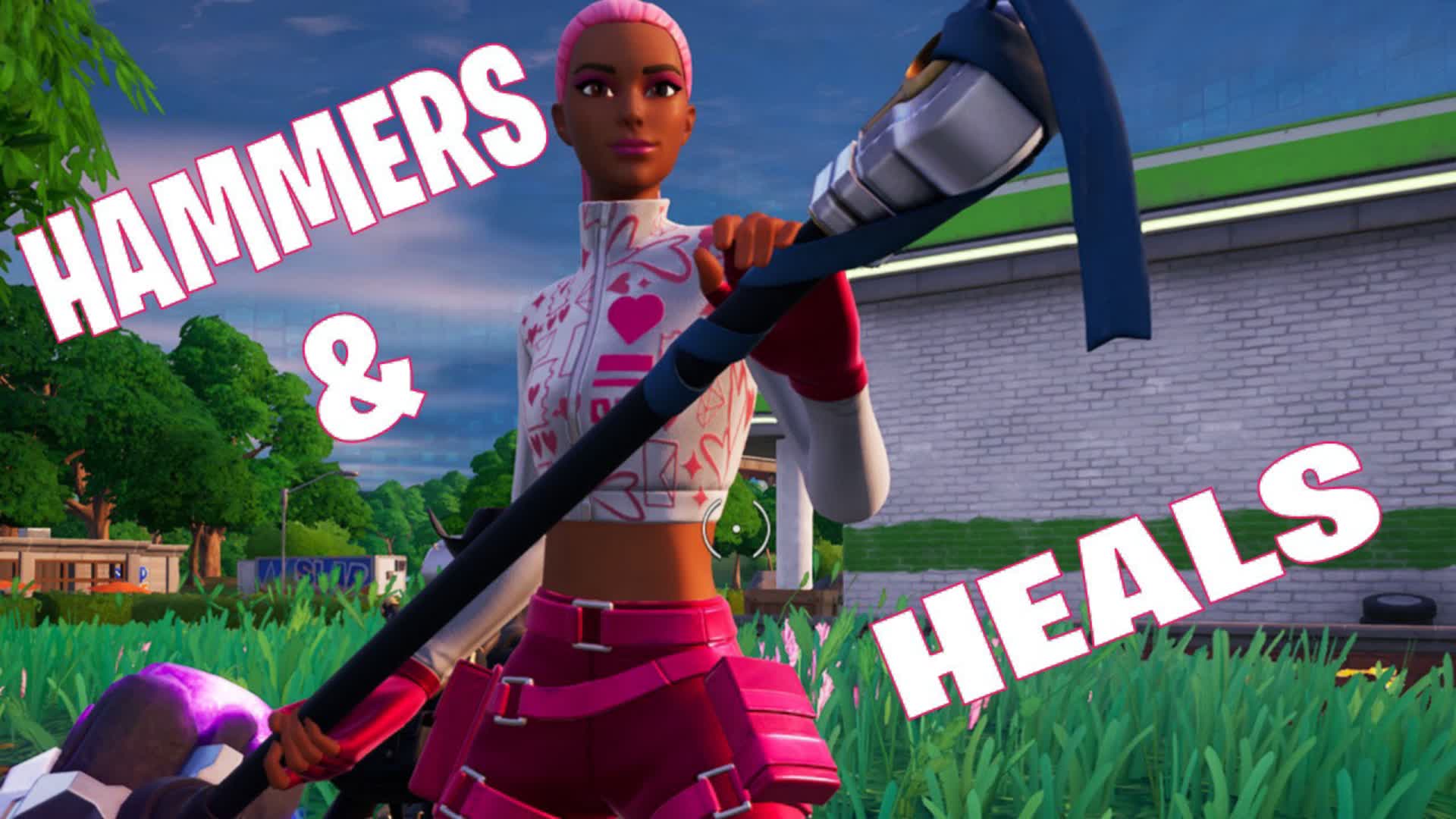 Hammers & Heals Game [ imacat ] Fortnite Creative Map Code