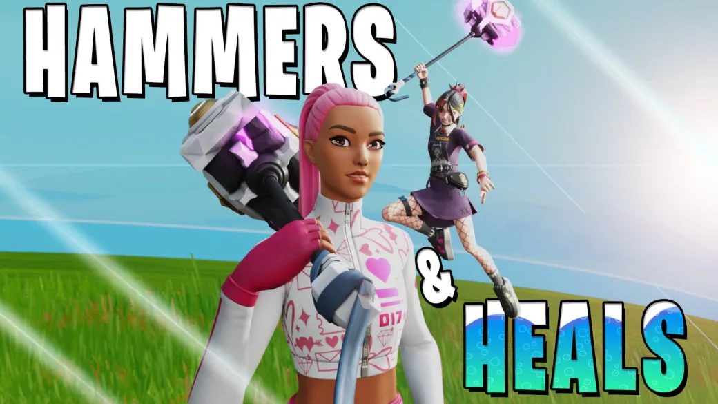 Hammers & Heals [ rebooted ] Fortnite Creative Map Code