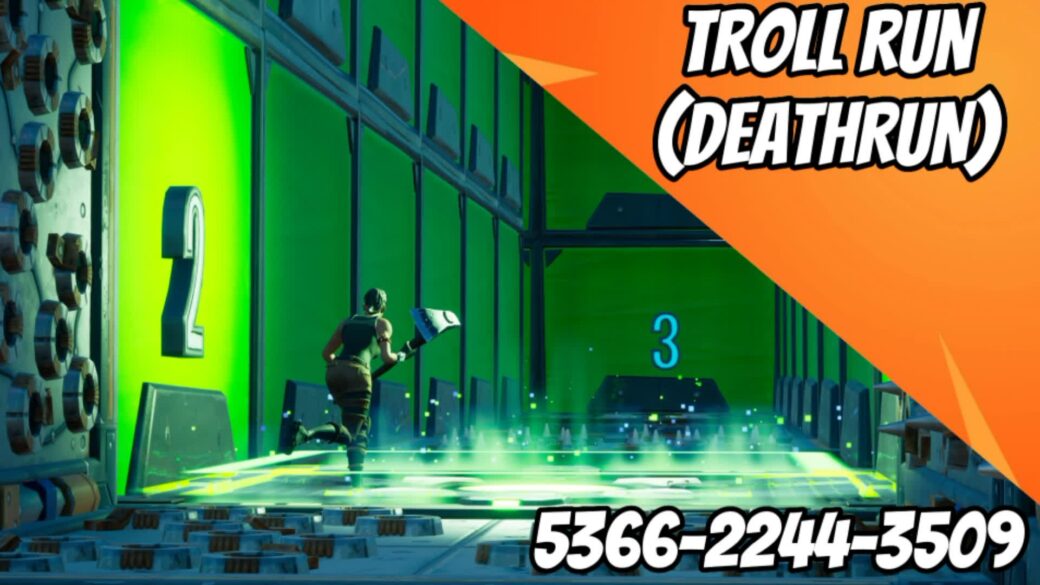 Troll Run (Deathrun) [ vempt ] Fortnite Creative Map Code