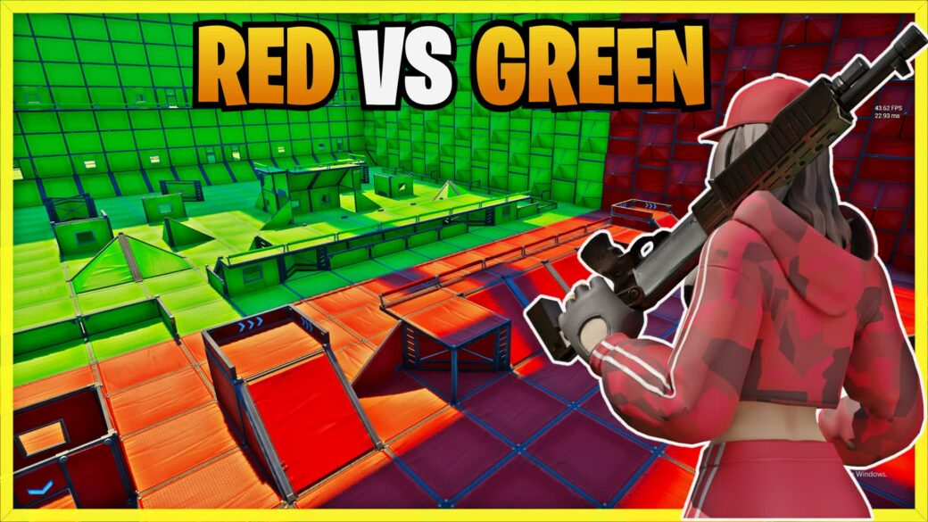 Ruby's Red VS Green! [ tog ] – Fortnite Creative Map Code
