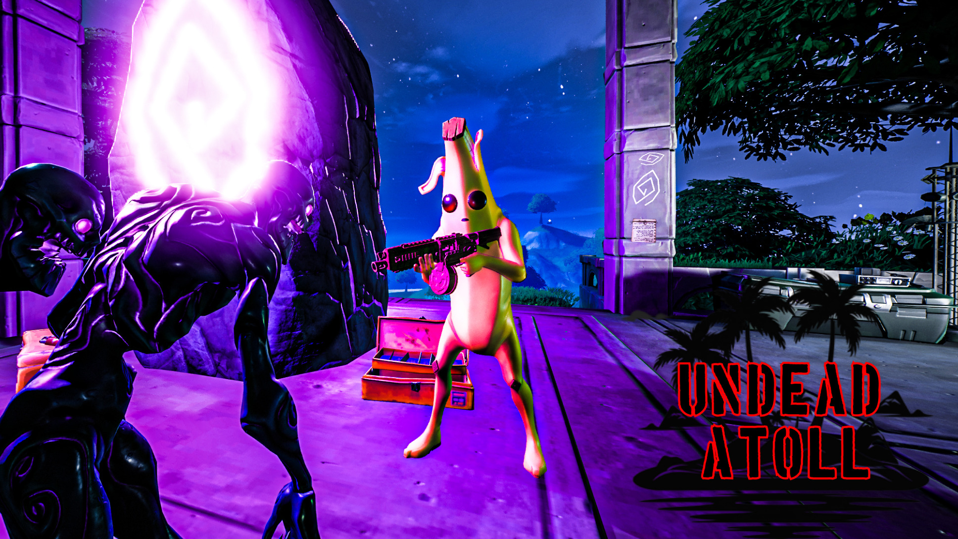 🧟Undead Atoll - Zombie Survival [ chrisp ] – Fortnite Creative Map Code