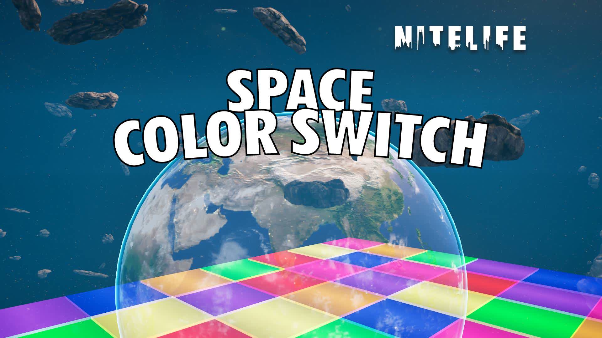Nitelife Space Color Switch [ team_nitelife ] Fortnite Creative Map Code